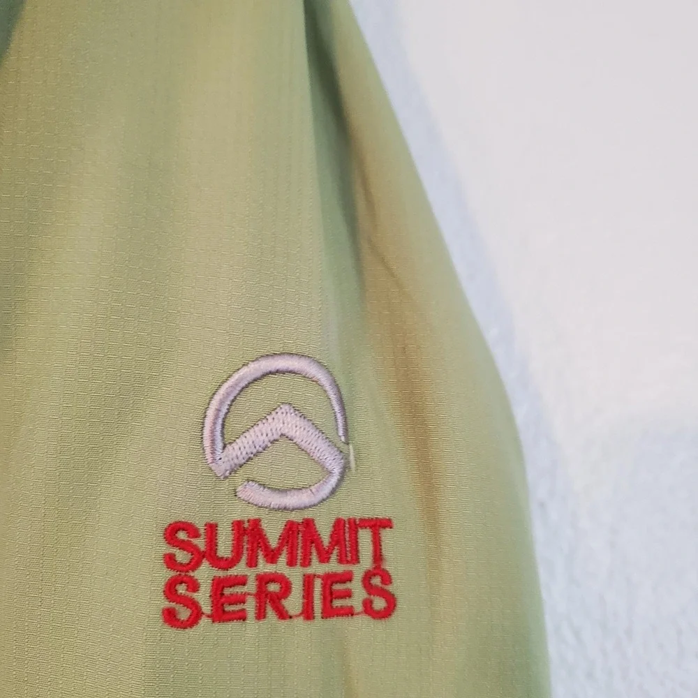The‎ North Face Jacket Mens XL Green Summit Series Schoeller 3XDRY Ski Softshell